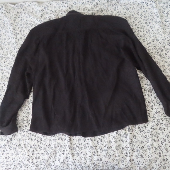 vintage miss v valentino 1/2 zip blouse shirt top sz 44/10 - Picture 2 of 7